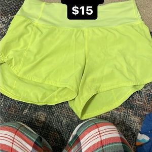 Lululemon speed up shorts